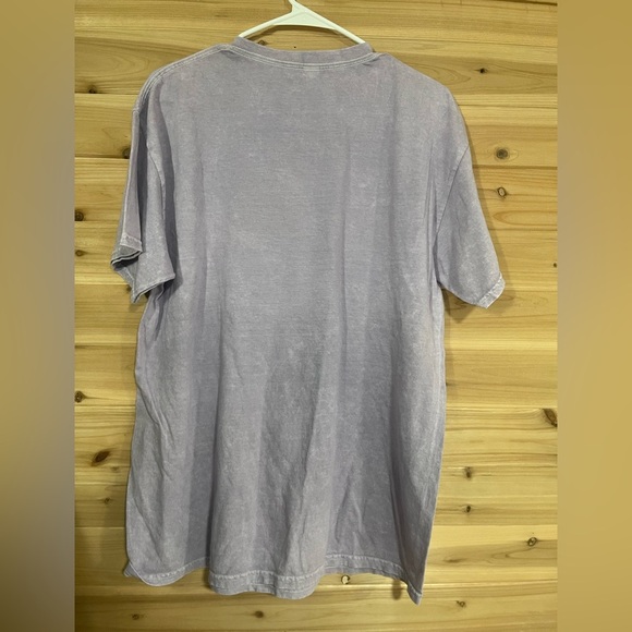 NIRVANA Purple Short Sleeve Tee Iconic Graphic - Picture 5 of 5